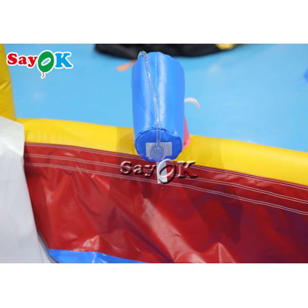 Cartoon Mouse Theme Inflatable Bounce House Water Slide 4.6x4.3x 3.1m