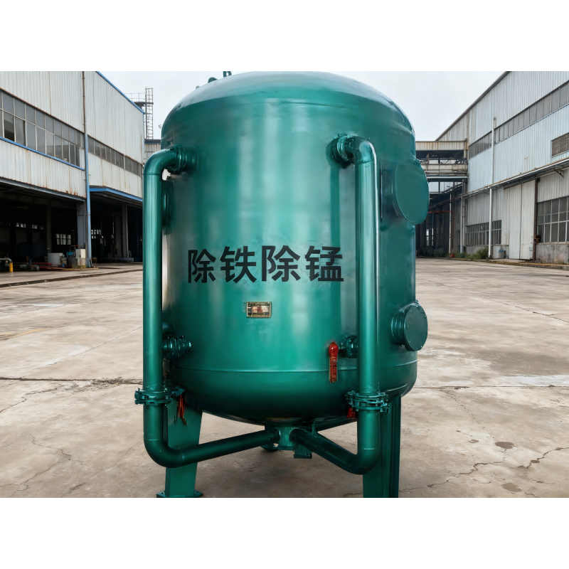 2 – 200 m³/h Flow Rate Water Purification System with Automatic Backwash and Corrosion-Resistant Materials for Iron and Manganese Removal