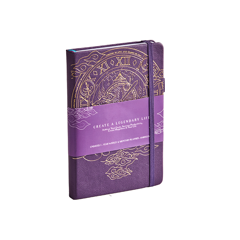 Wholesale High Grade Pu Leather Cover Planner Notebook Hardcover Notebook Journal Notebook