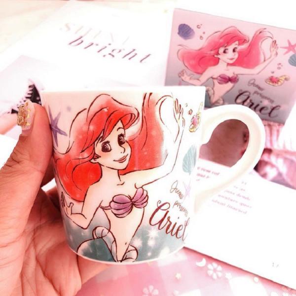 Cartoon Porcelain Ceramic Coffee Cups For Student Milk Juice Tea OEM ODM