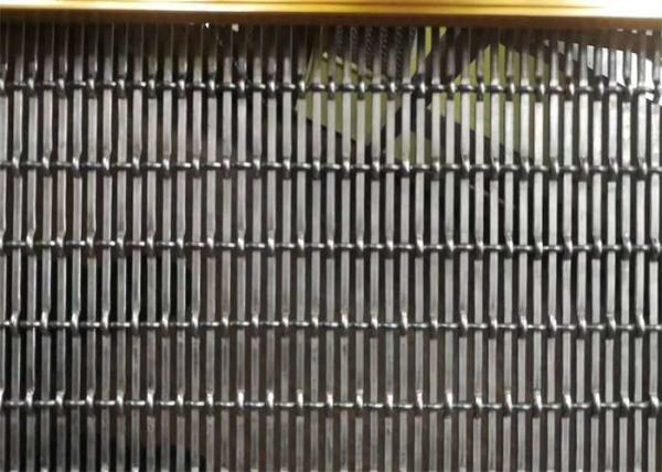 Bright Decorative Stainless Steel Architectural Mesh 0.5mm Wire Diameter