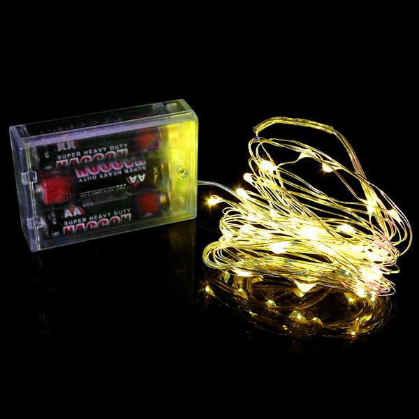 3*AA Battery Operated Multi-Color LED String Lights For Christmas, Party, Festival Decoraction
