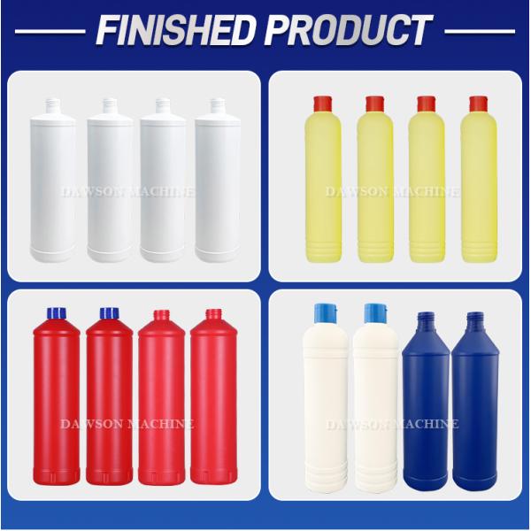 HDPE 500ml 900ml Double Station Four Die Heads Extrusion Blow Molding Machine
