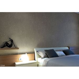 Starry sky texture wall paint with glitter effect for painting contractor of high-end hotels mansions 