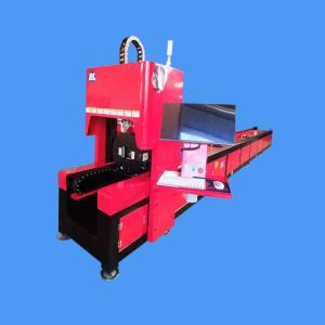 Square Tube Cutting Machine with 6250mm Pipe Length Range and Multiple Cutting Shapes for Guardrail and Hardware Applications
