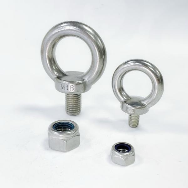 Vis à anneau de suspension usinées CNC en acier inoxydable 316