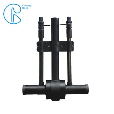 HDPE Electrofusion Standard HDPE Ball Valve for Gas Supply PN16 SDR11 PE100 CE Approved