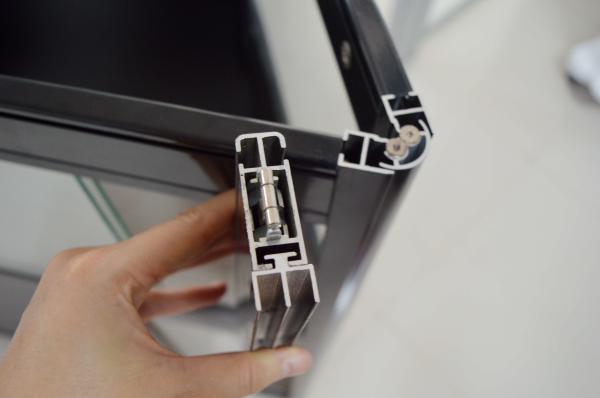 Short Foldable Aluminum Glass Showcases,Aluminum Jewellery Showcase Counter Display&promotion,