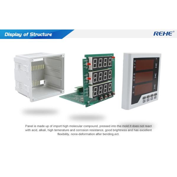 Three phase digital intelligent voltage meter voltmeter  panel meter