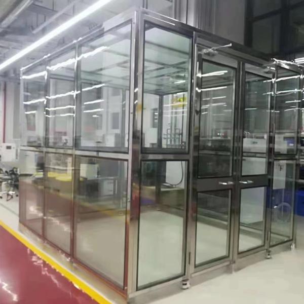 Customizable Modular Clean Room with HEPA Filtration and ISO 8 Compliance for Industrial Applications