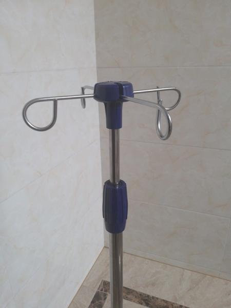 Azul de aço inoxidável em acessórios do Iv de Rod da fusão para o hospital/clínica
