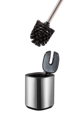 Fashion Steel Toilet Cleaning Brush And Holder With Contemporary Design