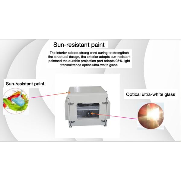 Waterproof projector housing thermostat Ip65 dustproof video outdoor projector housing