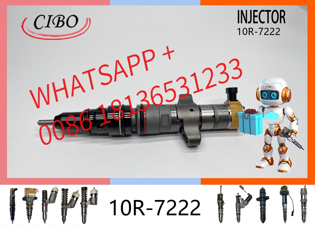 original  10R-7222 Diesel Fuel Injector Tester Compatible 10R7222 for C7 C9 Heavy Machines Replacement for OEM new injector original new injector