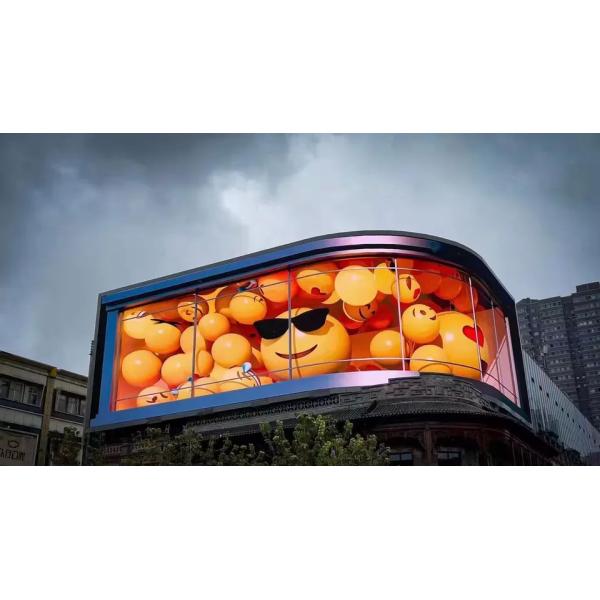 Smooth Seamless Outdoor LED Display SMD P8 3216 Top Wan