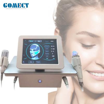 Micro Agulha Portátil Sistema de RF Fracionado Martelar Frio Quente Tratamento Facial