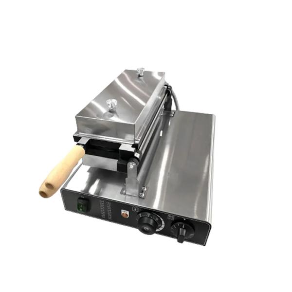 Даже нагреватель круглой формы вафлевая машина для розничного оборудования закусок 345x610x190 мм