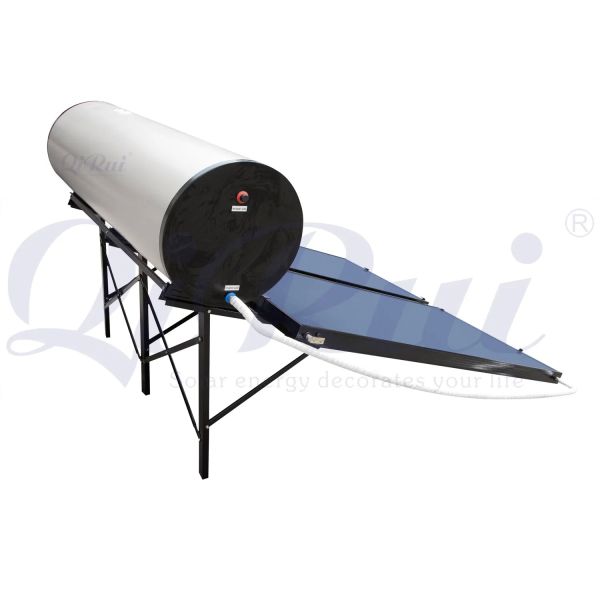 100L 150L 200L 250L 300 Liter Enamel Jacket Tank Calentadores De Agua Solares Price High Pressure Solar Geyser Flat Plate Panel Hot Water Heater
