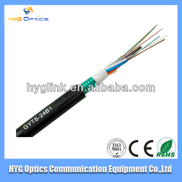 Gyts Direct Buried Armored Outdoor Fiber Optic Cable