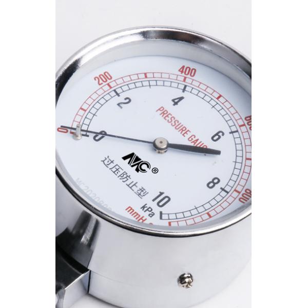 Покрытый никелем манометр нержавеющей стали