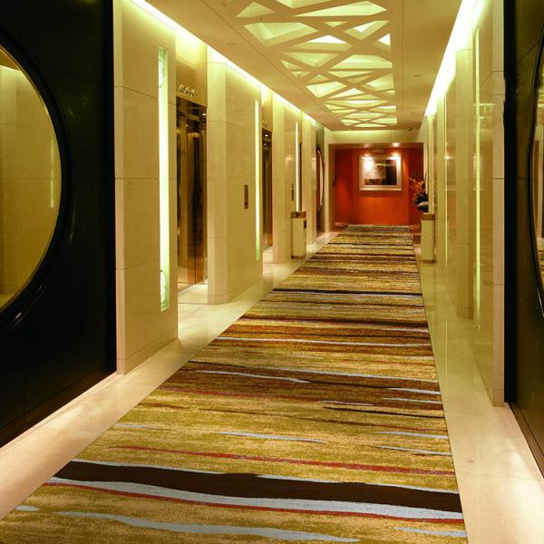 7*12 Density Custom Axminster Carpet Hotel Luxury for Commercial Applications