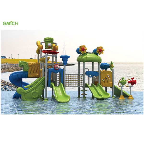 Resort Outdoor Pool Water Slide Commercial Water Park Equipment OEM Service