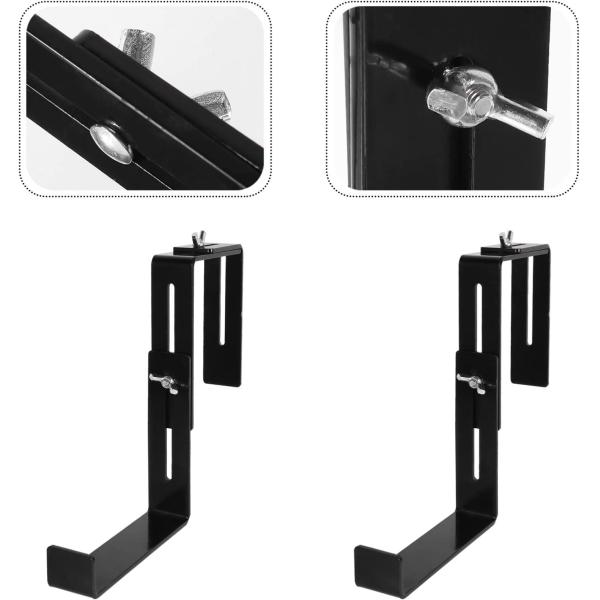 Чёрный порошок покрытый цветочной коробкой держатель тяжелой работы плантатор коробки крепление для установки на стену