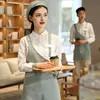 2025 New Fashionable Clothes Manufacturers Full Sleeves Waiter Uniform Design
