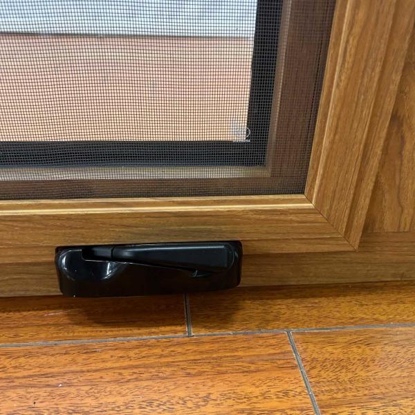 Thermal Break Profile Aluminum Casement Windows Curved Aluminium Casement