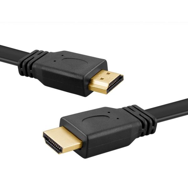 HDTV cable flat cable 2.0 with chip 1.4V 1080P 18.0Gbs 60M/70M/80M/90M/100M   hdtv cable