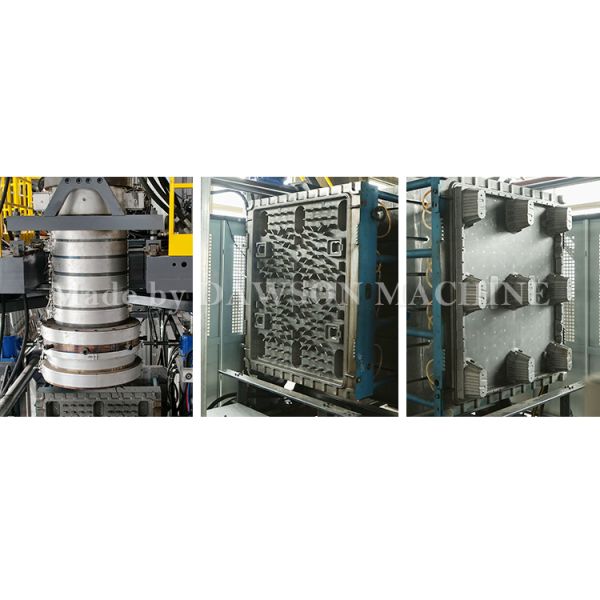 Easy Operate Nestable Recycled Plastic Pallet Making Machine Pallets Blow Molding Machine Manufacturing System
