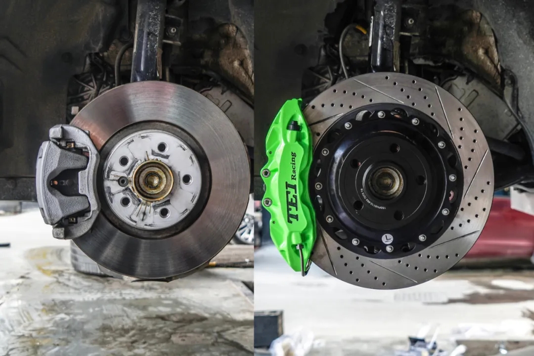 Передний задний кованый калибр E-BRAKE калибр производительность дисковый ротор для BMW X1 2016-2021 18/19