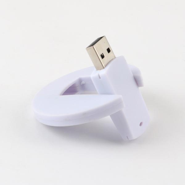Округленный форменный привод 64GB 128GB 2,0 Usb кредитной карточки внезапный логотип печати OEM 3,0 ODM
