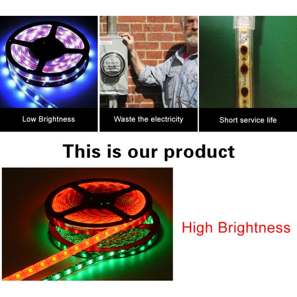 5V RGB 5050SMD Usb Powered Led Strip IP33 IP65 Waterproof Ribbon Tape For TV PC Backgroud