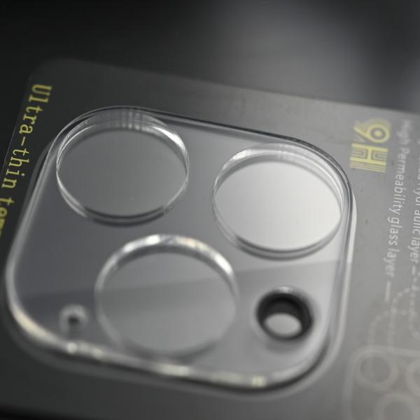 Anti Explosion Tempered Glass Camera Lens Protector Full Cover 9H Silk Print