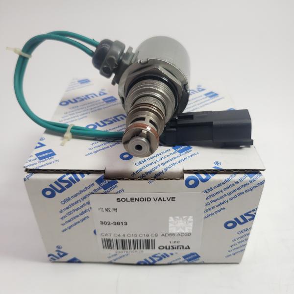 Solenoid Valve 302-3813/3023813 For CAT C4.4 C15 C18 C9 AD55 AD30