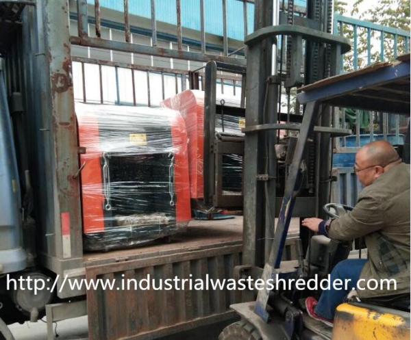 Economia ajustável industrial do espaço do tamanho da saída da retalhadora Waste da correia da embalagem
