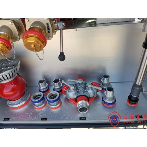 Вода привода алюминиевого сплава 4x2 и пениться совмещенная пожарная машина для пожаротушения