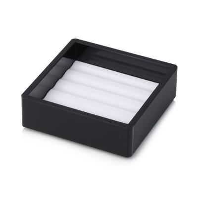 Bespoken 85*85*20mm acrylic soap dish , soap tray for 5-star hotel