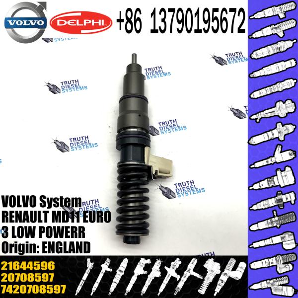 Injetor de combustível diesel 20972223 21644598 BEBE4D35002 BEBE4D16003 20972223 21644598 para FH13 EURO5 2108884 21644596