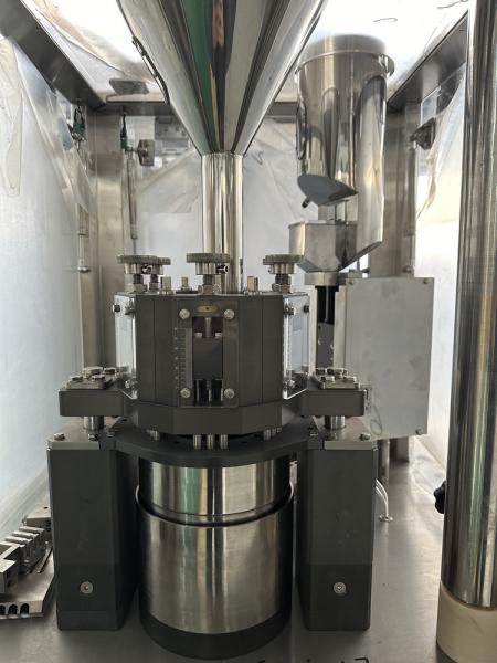 Pharmaceutical High Speed Pill Filling Equipment Automatic Capsule Filler