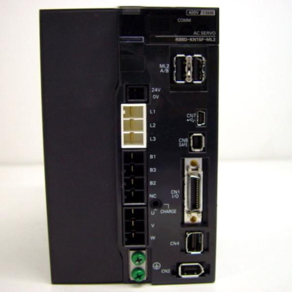 R88D-KN15H-ML2  OMRON   AC SERVODRIVER , MECHATROLINK-II , SINGLE-THREE PHASE 200 VAC , 1.5KW