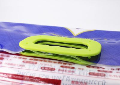 O tipo destacável punhos pesados plásticos do saco do suporte encerra em sacos/sacos de compras do presente