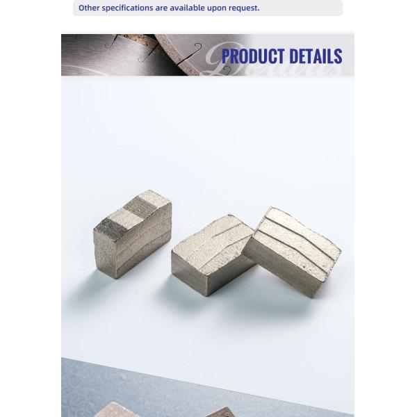 Многоствольный алмазный сегмент для итальянской режущей машины с высокой частотой