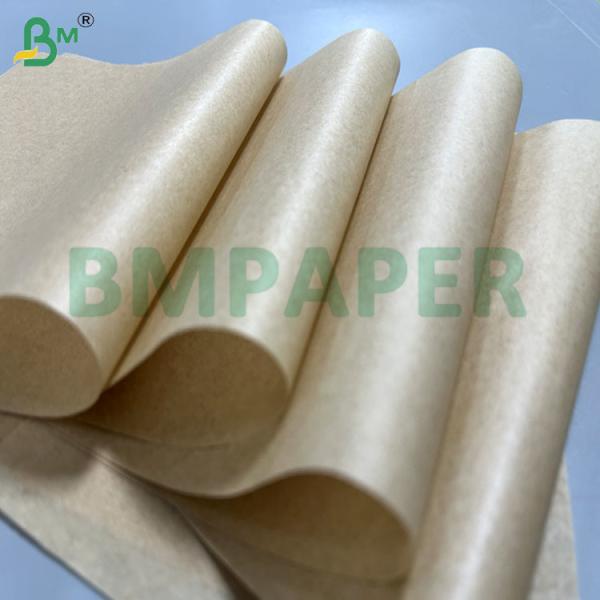 30gram 35gram Brown Food-safe Wax Coating Paper For Baking Food 11 x 14inch