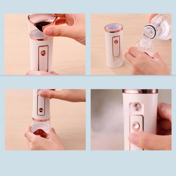 0.3 Um Atomization Nano Facial Mister 30 Ml Tank Capacity Nano Mister Sprayer