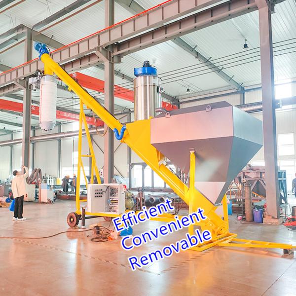 Custom Mobile Loader Cement Filling Automatic Silo Feeding System Auger Screw Conveyor Auger Screw Conveyor Feeder