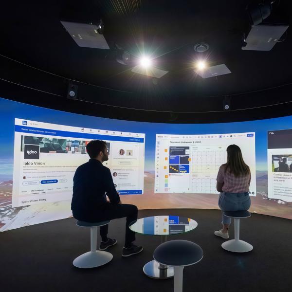 7500 Lumen Short Throw Laser Projector HDMI 3LCD Laser Projector 360° Projection