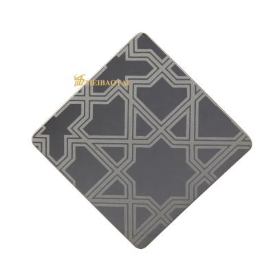 Pvd Color Coating Mirror Etched Stainless Steel Sheet 1.0mm Thickness