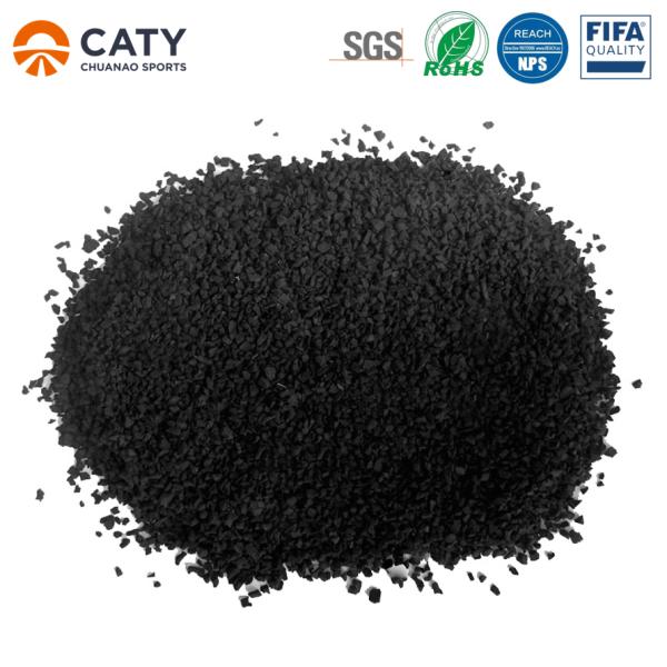 Durable 3~5 Years Anti-UV Anti-Oil-Bleeding SBR Rubber Granules for Artificial Turf Infill